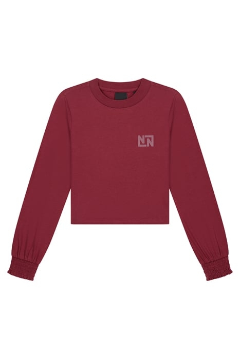 MAYA LONGSLEEVE TSHIRT WINE 1