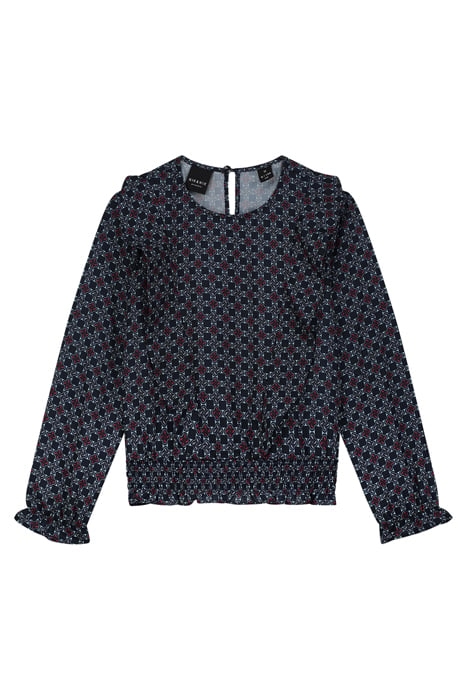 IRENE BLOUSE ROYAL BLUE 1