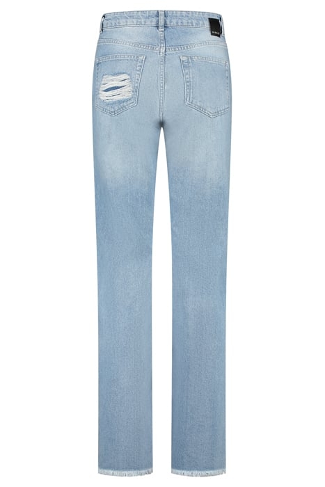 DESTROY JEANS LIGHT BLUE DENIM 2