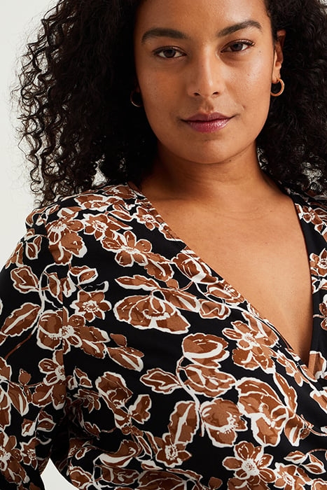 DRESS MID LENGTH BLACK 4