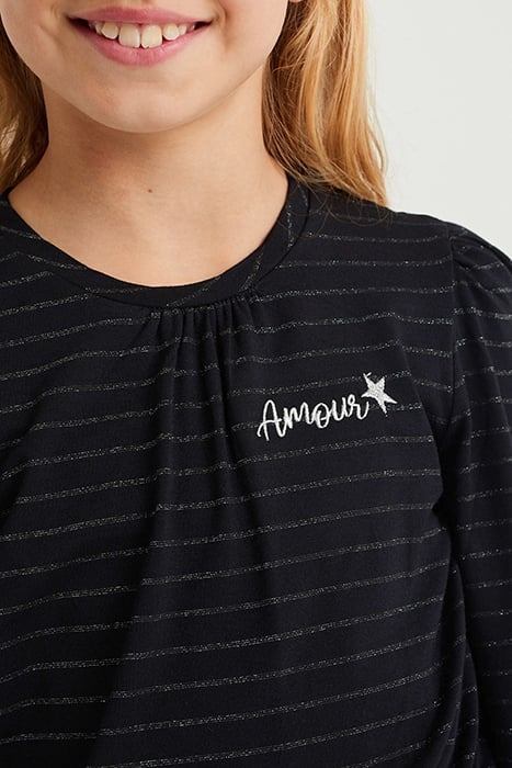 DRESS MID LENGTH BLACK 5