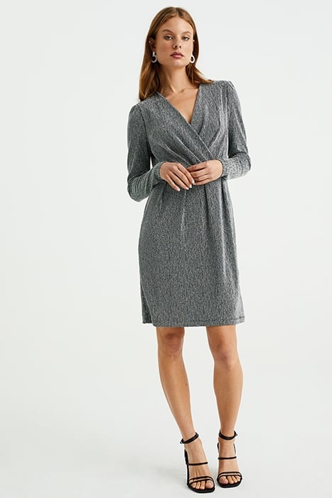 DRESS MID LENGTH SILVER 1
