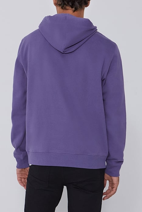 PURPLE SWEATSHIRT FABRIC HOODIE PURPLE 2