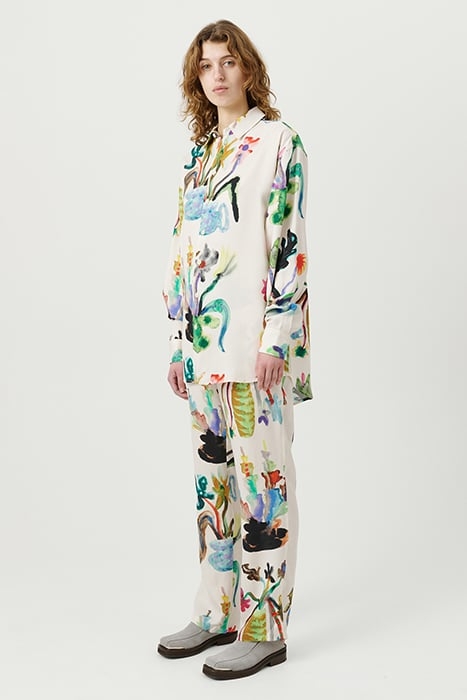 DAMON SHIRT GREEN AOP 5