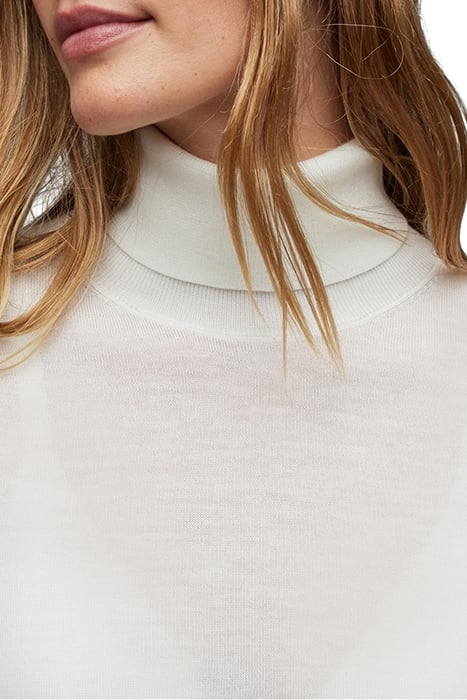 GALA MERINO JUMPER CHALK WHITE 7