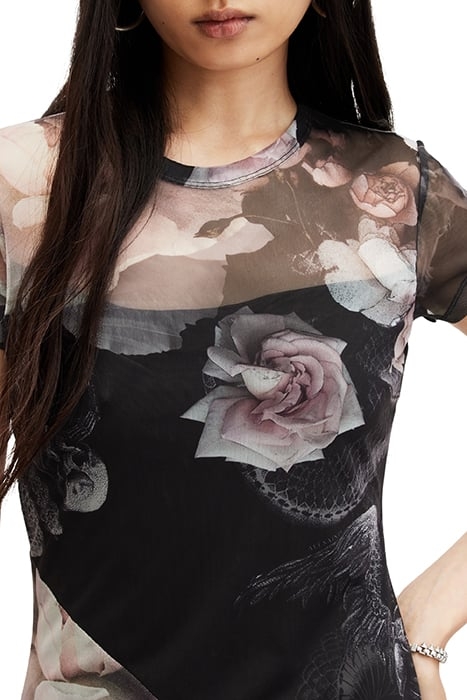 HANNA VALLEY SS DRES BLACK MONO 5