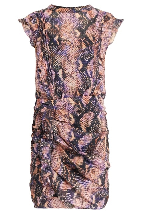 HALI TAHOE DRESS TAN BROWN 4