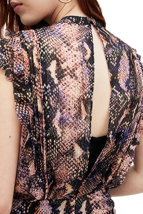 HALI TAHOE DRESS TAN BROWN 5