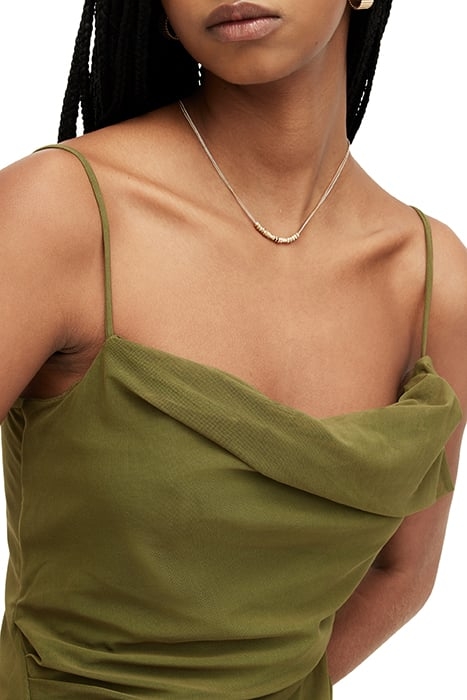 ULLA DRESS OLIVE GREEN 6