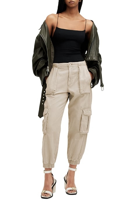 FRIEDA DENIM TROUSER NATURAL WHITE 5