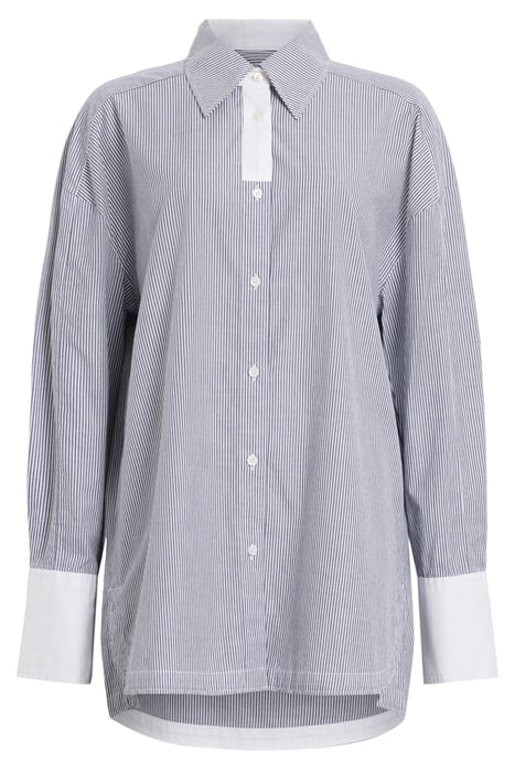 KARINA STRIPE SHIRT BLUE/WHITE 4