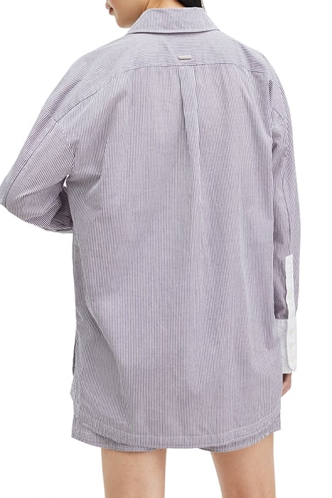 KARINA STRIPE SHIRT BLUE/WHITE 2