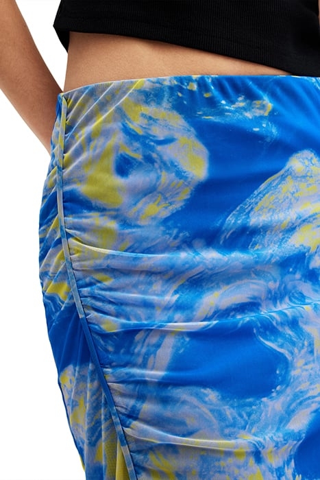 NORA INSPIRAL SKIRT ELECTRIC BLUE 8