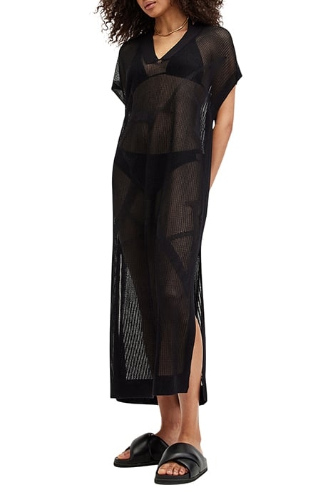 A STAR MESH DRESS BLACK 5