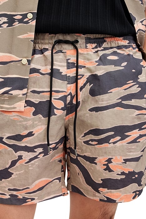 SOLAR CAMO SWIMSHORT WASHED BLACK 8