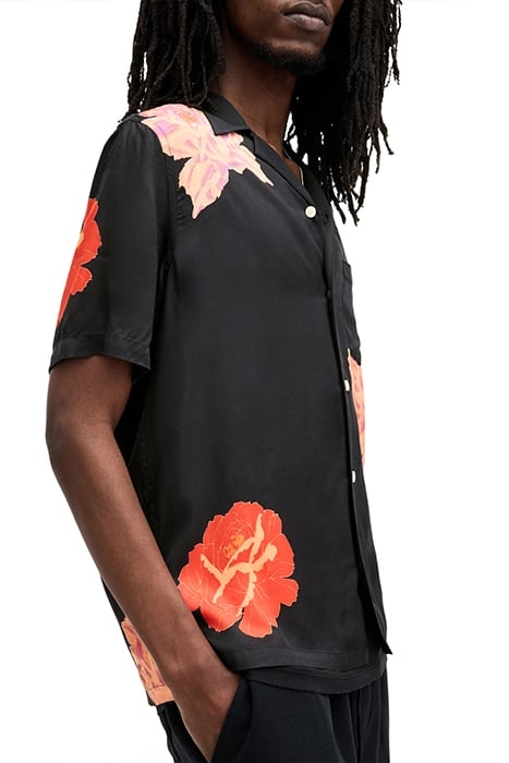 ROZE SS SHIRT JET BLACK 3