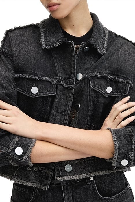 CLAUDE FRAY JACKET WASHED BLACK 7