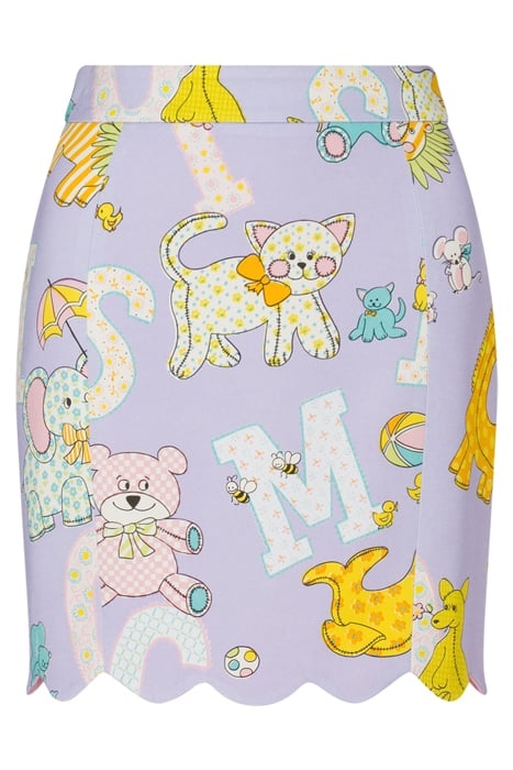 CIRCUS LOGO CADY MINISKIRT PURPLE 3