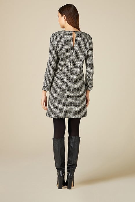 Optical jacquard dress 2