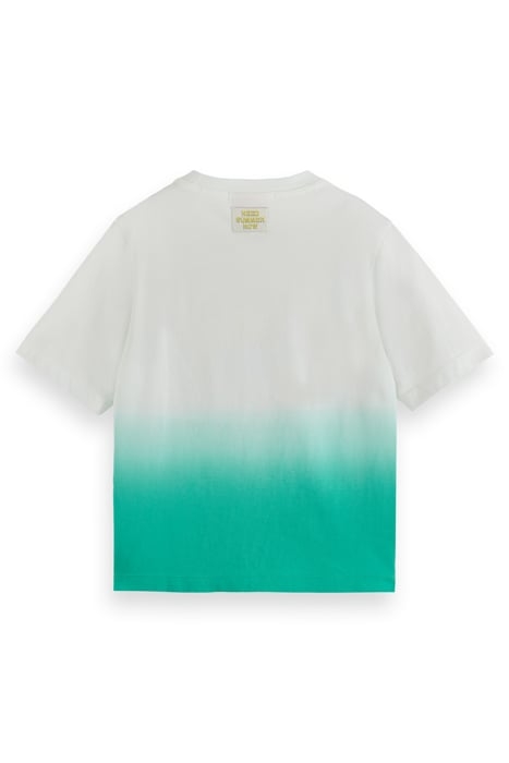 RELAXED-FIT DIP-DYED ARTWORK T-SHIRT SUNSHINE YELLOW 2