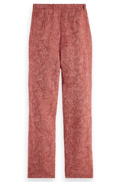 FAYE - SHELL JACQUARD PANT SHELL BATIK TERRACOTTA 2