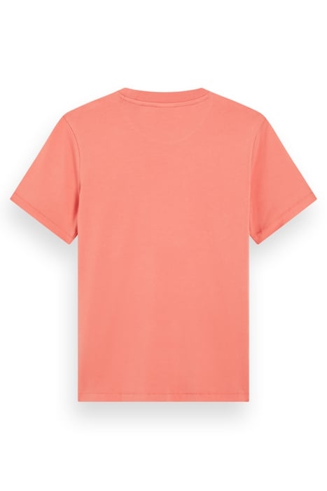 REGULAR FIT LEFT CHEST ARTWORK T-SHIRT PEACHY 5