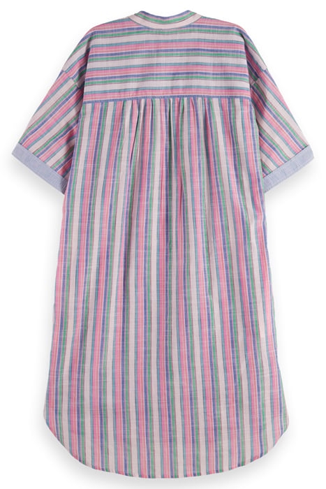 STRIPED OVERSIZED BEACH SHIRT DRESS BEACH STRIPE 5