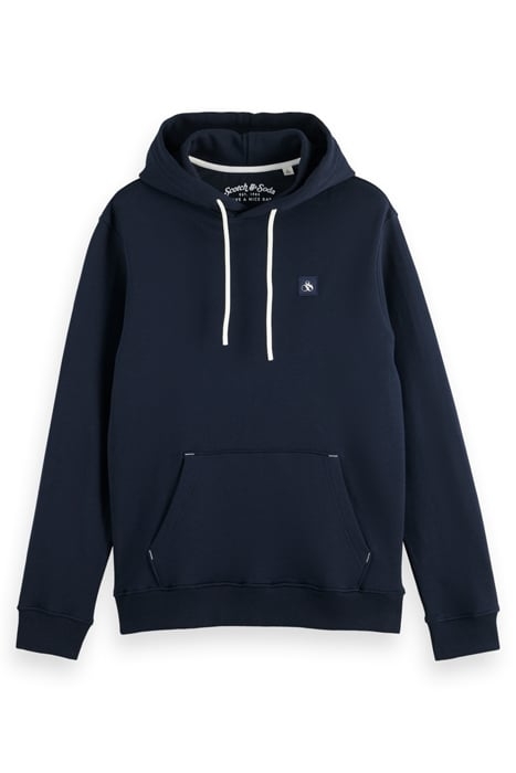 ESSENTIAL LOGO BADGE HOODIE NIGHT 1