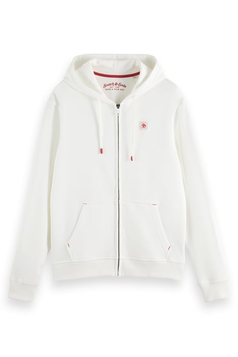 ESSENTIAL LOGO BADGE ZIP-THROU SWAN 1