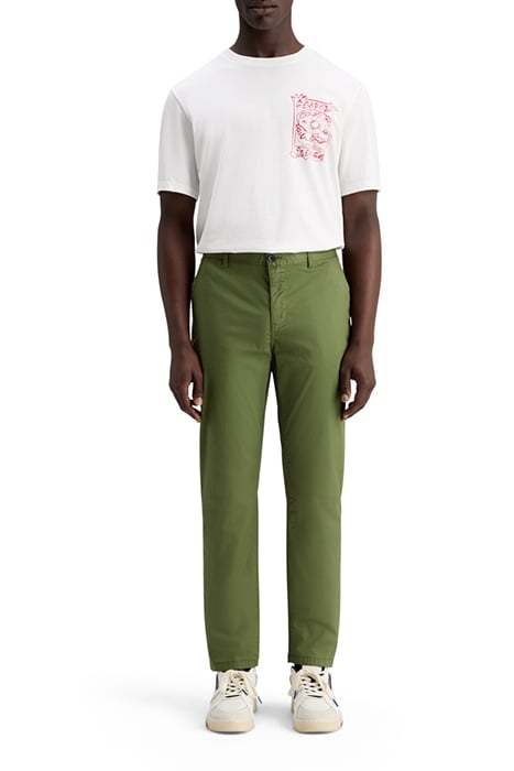 ESSENTIALS - STUART - SLIM FIT ARMY 3