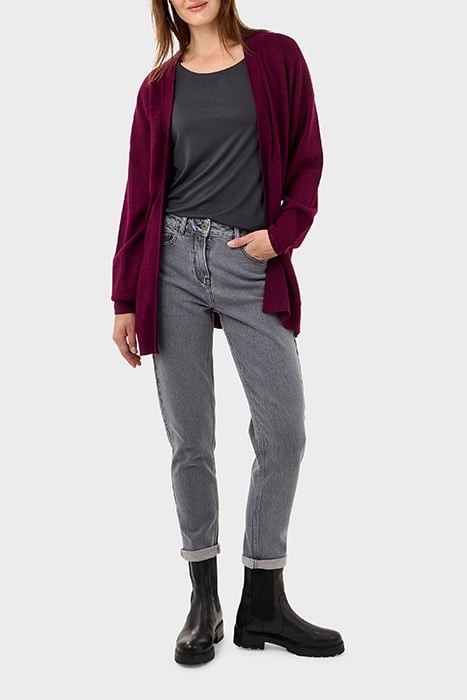 CARDIGAN LONG SLEEVES 21001778 RED BUD 3