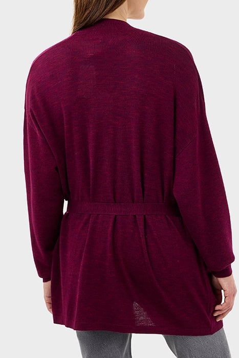 CARDIGAN LONG SLEEVES 21001778 RED BUD 2