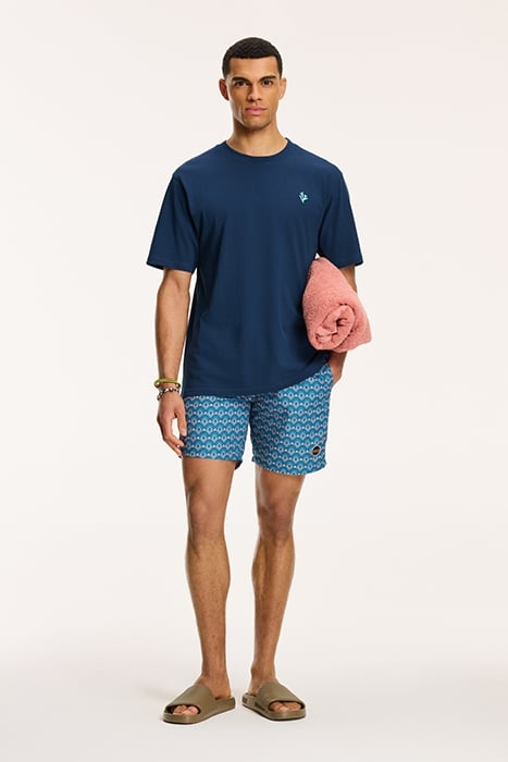 PALM T-SHIRT ROYAL BLUE 5