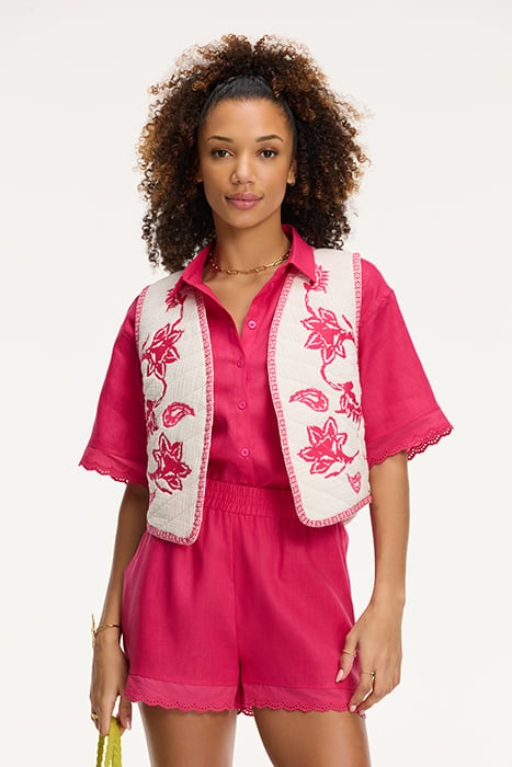 DONNA GILET LIGHT KIT WHITE 1