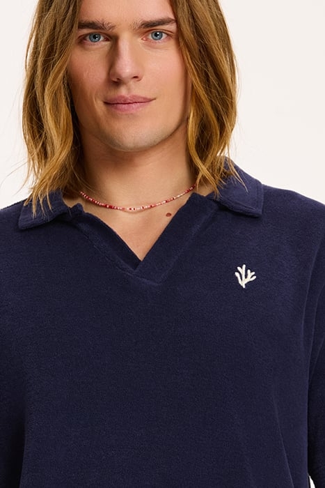 NICO TOWELING POLO DARK NAVY 6