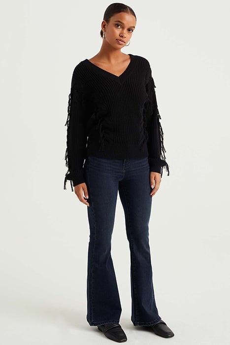 5-POCKET HIGH WAIST DARK BLUE 3