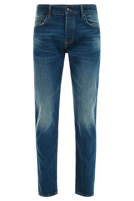 5-POCKET MID WAIST DARK BLUE 4