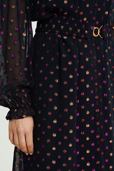 DRESS MID LENGTH BLACK 5