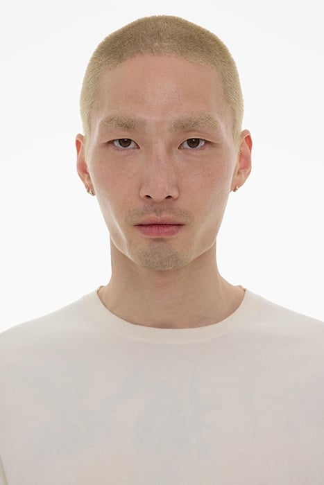 FINE GAUGE CREW VISCOSE, THERMOPLASTIC PO IVORY 4