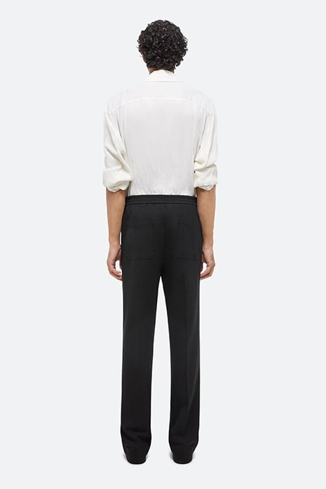 RELAXED TROUSER POLYESTER, VIRGIN WOOL, ELASTANE BLACK 2