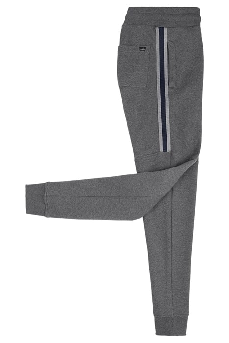 LOGAN-BAND | CUFFED SWEATPANTS MID GREY MELANGE 1