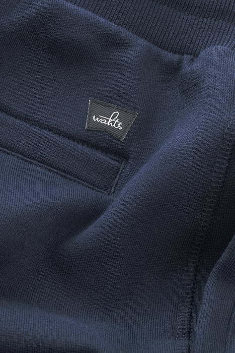 LOGAN-PINTUCK | CUFFED SWEATPANTS NAVY BLUE 2