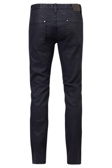 SLIM FIT GARMENT WASHED JEAN WITH ZIP FL TWILIGHT BLUE 2