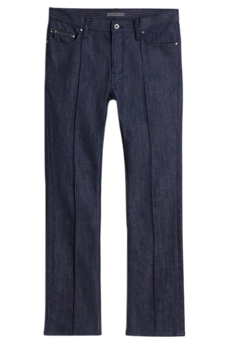 SLIM FIT BOOT CUT JEANS WITH ZIP TICKET INK BLUE 2