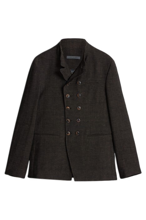 SLIM FIT DBL BREASTED MULTI-BUTTON JACKE SOIL 2