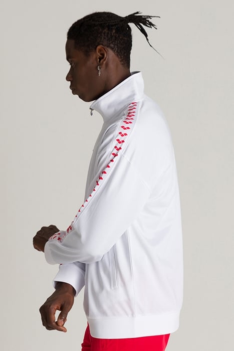 TEAM JACKET OVERSIZE WHITE-WHITE-RED 8