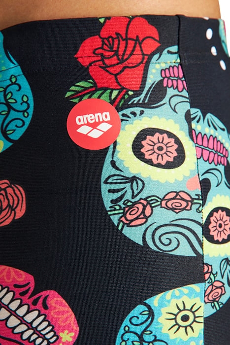 M CRAZY SKULLS CARNIVAL JAMMER BLACK MULTI 6