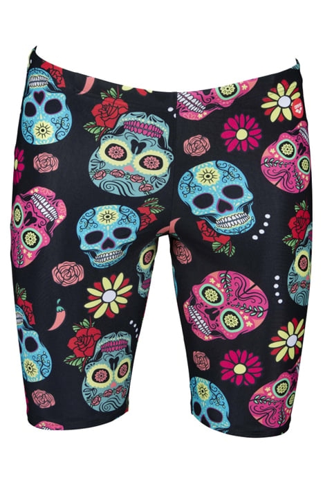 M CRAZY SKULLS CARNIVAL JAMMER BLACK MULTI 4