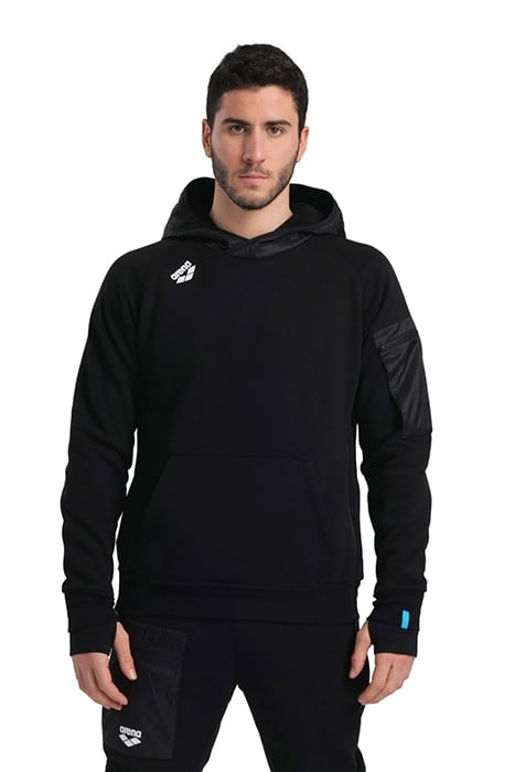 HOODED SWEAT TECH BLACK 2