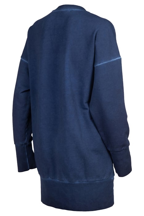 WOMEN'S ARENA ICONS OVERSIZE CREW NAVY DELAVE-NAVY-WHITE 7